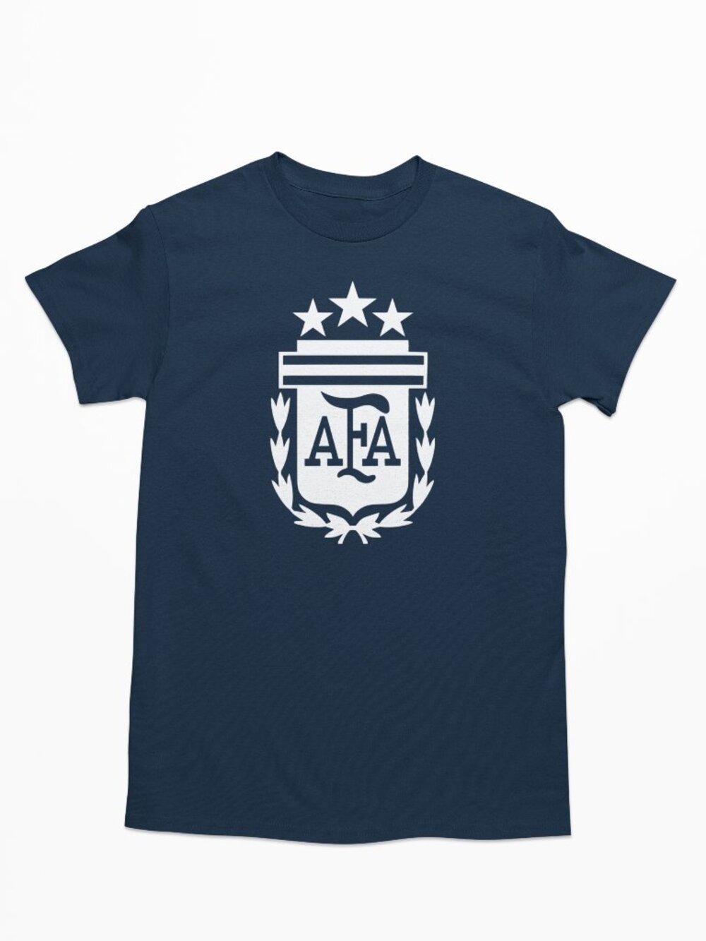 NEW Argentina National Soccer Team Big Logo T-Shirt NAVY